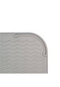 Tapete De Silicona Resistente Al Calor Para Plancha, Rizador Y Secador De Cabello Gris de Mertec