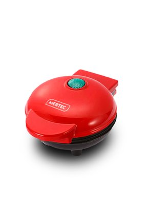 Mini Waflera Mertec Antiaherente Roja