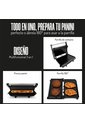 Sanduchera Panini Grill Mertec 180° Acero Inoxidable de Mertec