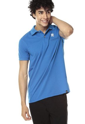 Camiseta Polo Azul Rey MFG - Marithe Francois Girbaud