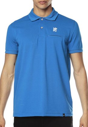 Camiseta Polo Azul Rey MFG - Marithe Francois Girbaud
