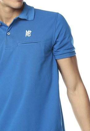 Camiseta Polo Azul Rey MFG - Marithe Francois Girbaud