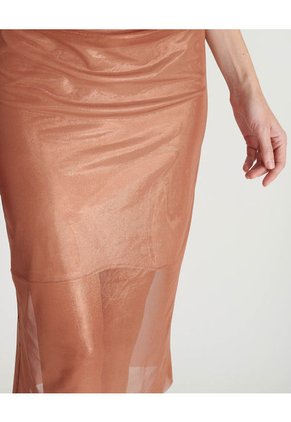 Vestido Tulipan MMMVTULIPANTERRAM Bronce