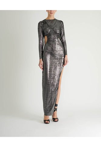 Vestido Dali MMMVDALISILVERS Plateado MIA AMORE