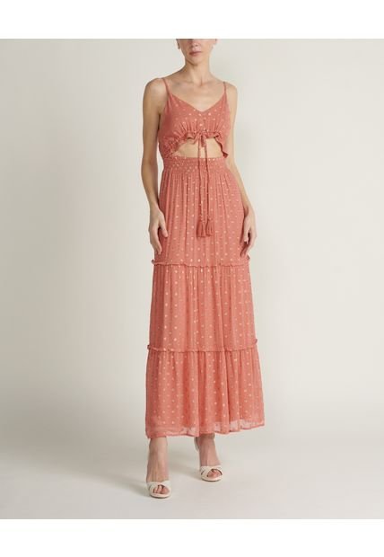 VESTIDO MIA AMORE  MAXI DETALLE ABERTURAS