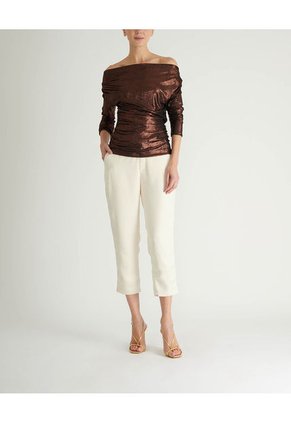 Pantalon Clavel MMMPCLAVELIVORYXS Beige