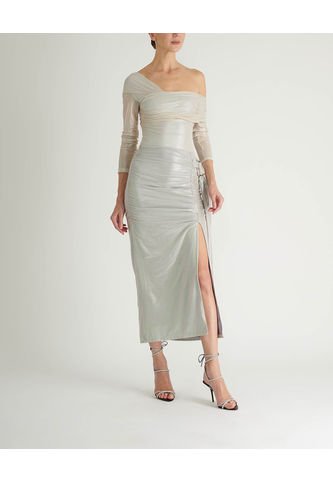 Falda Monarca MMMFMONARCASILVERM Plateado MIA AMORE