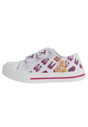 Tennis Deportivo Barbie Mic Blanco-Fucsia