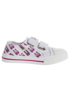 Tennis Deportivo Barbie Mic Blanco-Fucsia
