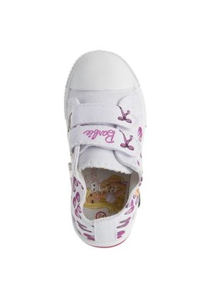 Tennis Deportivo Barbie Mic Blanco-Fucsia