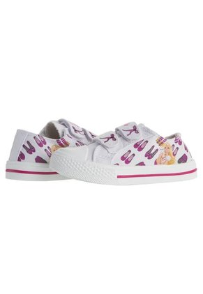Tennis Deportivo Barbie Mic Blanco-Fucsia