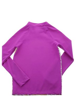 Camiseta de Baño Mic Fucsia Estampado