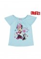 Camiseta Mic Minnie Azul Claro de mic