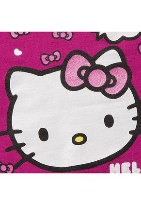 Pijama Mic Niña Hello Kitty Fucsia-Blanco