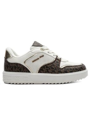 Tenis Para Mujer Michael Kors Blanco/Marron EMMET