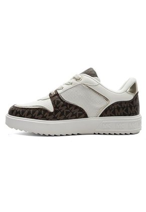 Tenis Para Mujer Michael Kors Blanco/Marron EMMET