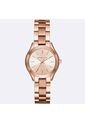 Reloj Mujer Michael Kors Slim Runway. Acero Inoxidable Oro Rosa MK3513 de Michael Kors