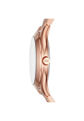 Reloj Mujer Michael Kors Slim Runway. Acero Inoxidable Oro Rosa MK3513