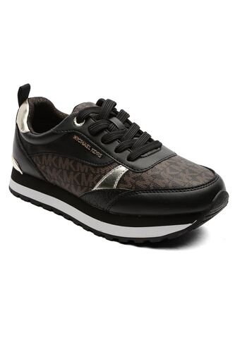 Tenis Para Mujer Michael Kors Negro/Marron BILLIE Michael Kors