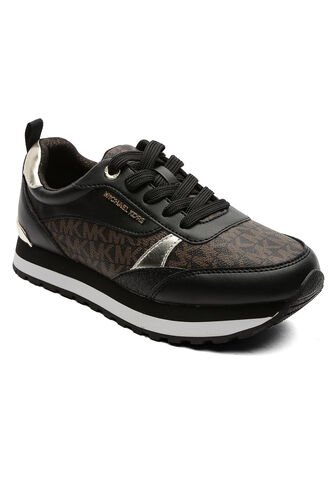 Tenis Para Mujer Michael Kors Negro/Marron BILLIE Michael Kors