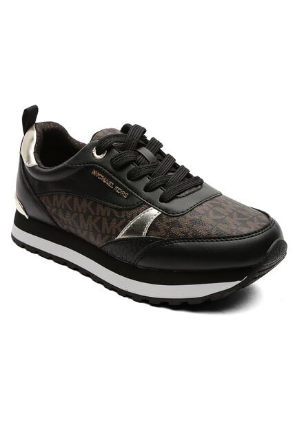 Tenis Para Mujer Michael Kors Negro/Marron BILLIE