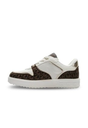 Tenis Para Mujer Michael Kors Blanco/Marron EMMET