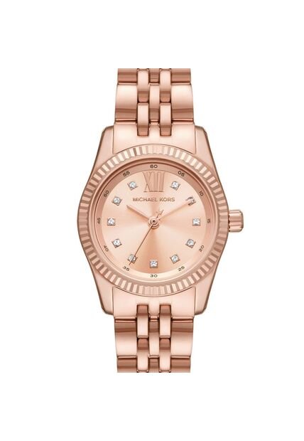 Reloj Michael Kors Mujer Lexington. Acero Inoxidable Oro Rosa MK4739