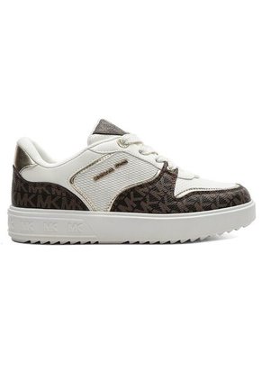 Tenis Para Mujer Michael Kors Blanco/Marron EMMET