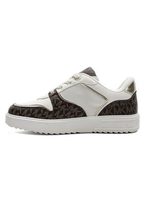 Tenis Para Mujer Michael Kors Blanco/Marron EMMET