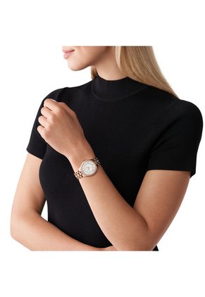 Relojes Michael Kors Mujer LAURYN. Acero Inoxidable Oro Rosa MK3716