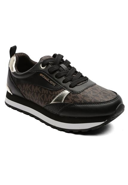 Tenis Para Mujer Michael Kors Negro/Marron BILLIE