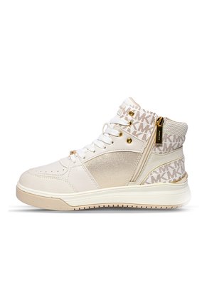 Tenis Mujer Michael Kors REBEL HI Beige