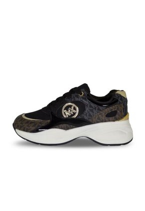 Tenis Para Mujer Michael Kors Negro/Marron Zuma