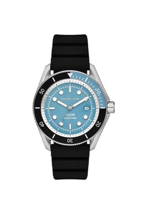 Relojes Michael Kors Hombre Maritime. Silicona Negro MK9167