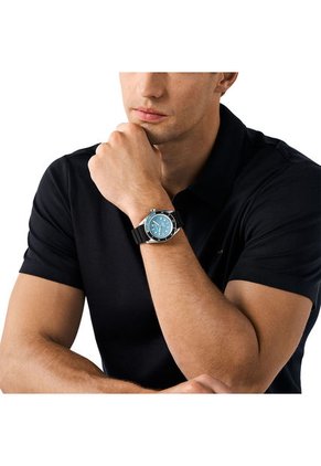 Relojes Michael Kors Hombre Maritime. Silicona Negro MK9167