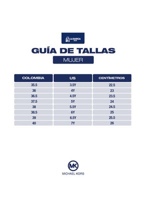 Tenis Michael Kors Shea Split Niña
