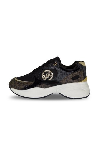 Tenis Para Mujer Michael Kors Negro/Marron Zuma Michael Kors