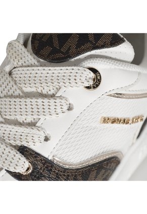 Tenis Para Mujer Michael Kors Blanco/Marron EMMET