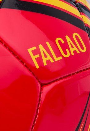 Balón de Fútbol Rojo-Amarillo-Negro Mikasa Falcao-9