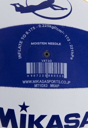 Balón de Volleyball Blanco-Azul-Amarillo Mikasa FIVB