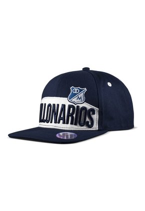 GORRA OFICIAL PLANA AZUL OSCURA MILLONARIOS OTOCAPS FMIC-006 AZUL OSCURA