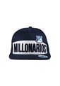 GORRA OFICIAL PLANA AZUL OSCURA MILLONARIOS OTOCAPS FMIC-006 AZUL OSCURA de Millonarios FC