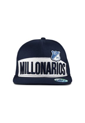 GORRA OFICIAL PLANA AZUL OSCURA MILLONARIOS OTOCAPS FMIC-006 AZUL OSCURA