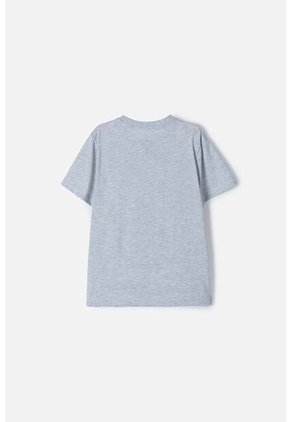 Camiseta De Minecraft Gris Manga Corta Para Niño 14