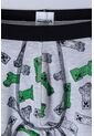 Pack X2 Boxer Minecraft Negro Y Gris Jaspe Para Niño 8 de MINECRAFT
