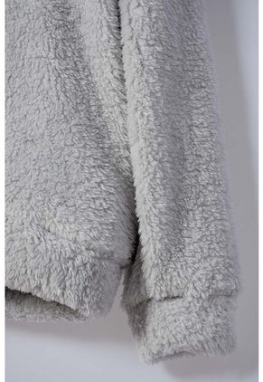 Buzo De La Minecraft Cerrado Gris Para Niño 10