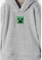 Buzo De La Minecraft Cerrado Gris Para Niño 6 de MINECRAFT