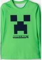 Conjunto De Minecraft Manga Larga Verde Y Azul Para Niño 14 de MINECRAFT