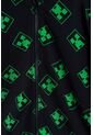 Buzo De Minecraft Negro Y Verde Con Capucha Para Niño 8 de MINECRAFT