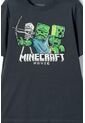 Camiseta De Minecraft Gris Manga Corta Para Niño 6 de MINECRAFT